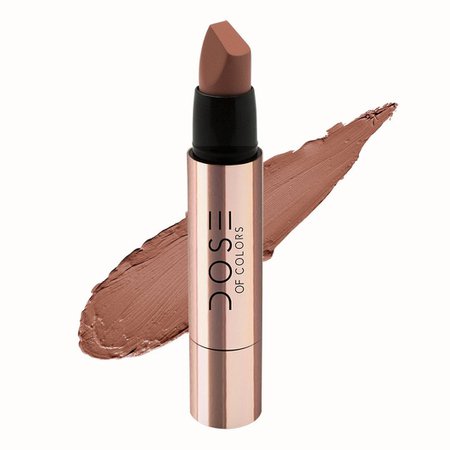 TOAST- Warm Brown Beige Satin Lipstick - Dose of Colors