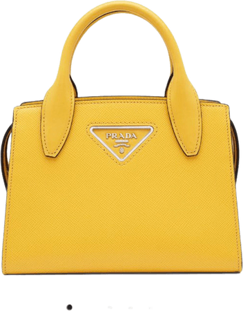 yellow prada bag