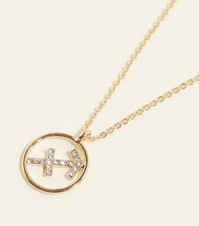 gold-diamanté-sagittarius-star-sign-pendant-necklace.jpg (720×817)