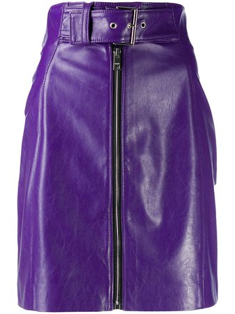 Msgm High-Waist Belted Mini Skirt | Farfetch.com