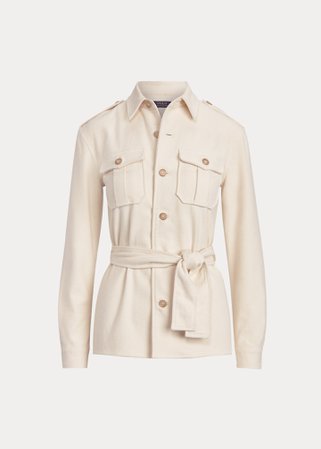 Polo Ralph Lauren, Cotton Belted Shirt Jacket