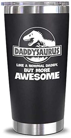Amazon.com | Gifts For Dad From Daughter, Son, Kids - Birthday Gifts For Dad , New Dad - Fathers Day Giftss For Dad, Husband, Men - Best Dad Bday Present Idea For a Father, Men, Him - Dad Mug, 20 Oz Tumbler: Tumblers & Water Glasses