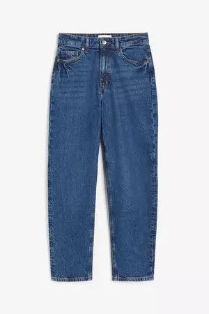 Slim Mom High Ankle Jeans - Denim blue - Ladies | H&M US