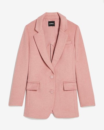 Pink Blazer Coat