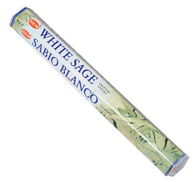 *clipped by @luci-her* Hem White Sage Incense - 20 sticks :: Incense :: iShopIndian.com