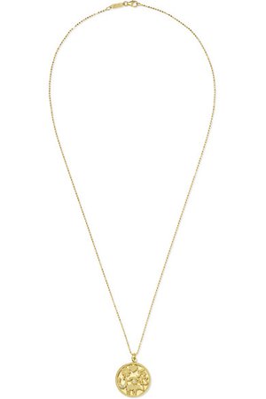 Jennifer Meyer | Good Luck 18-karat gold diamond necklace | NET-A-PORTER.COM