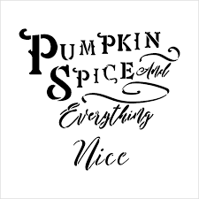 pumpkin spice writing - Google Search