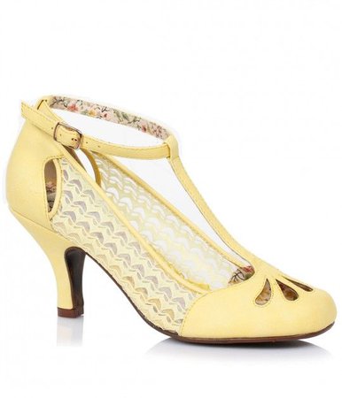 1920s Yellow Shoes 1