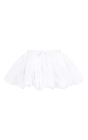 White Basic Tutu Skirt | Accessories | PrettyLittleThing