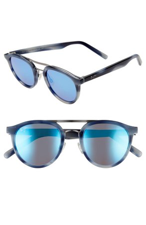Maui Jim Sunny Days 49mm PolarizedPlus®2 Round Sunglasses | Nordstrom