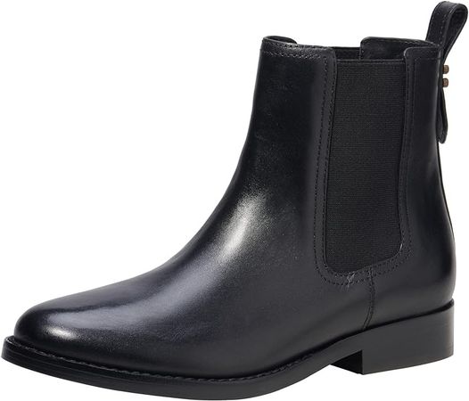 Amazon.com | COACH Women's Maeve Leather Bootie Ankle Boot | Boots