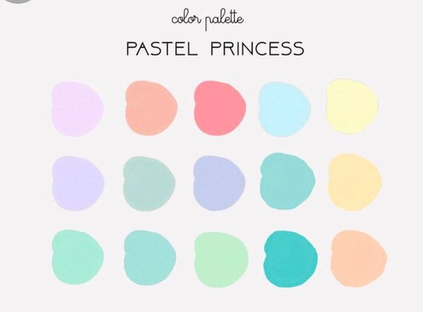 pastel princess Pinterest