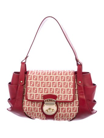 Fendi Zucchino Compilation Bag - Handbags - FEN100646 | The RealReal