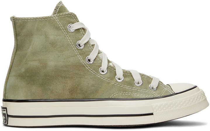Converse: Green Summer Daze Chuck 70 High Sneakers | SSENSE