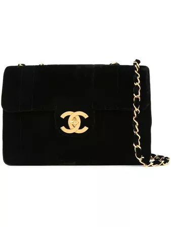 Chanel Vintage jumbo Mademoiselle shoulder bag