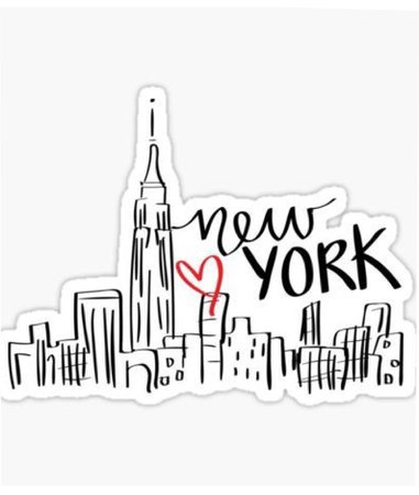 New York sticker