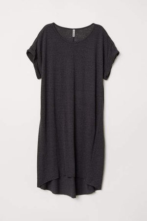 T-shirt Dress - Black