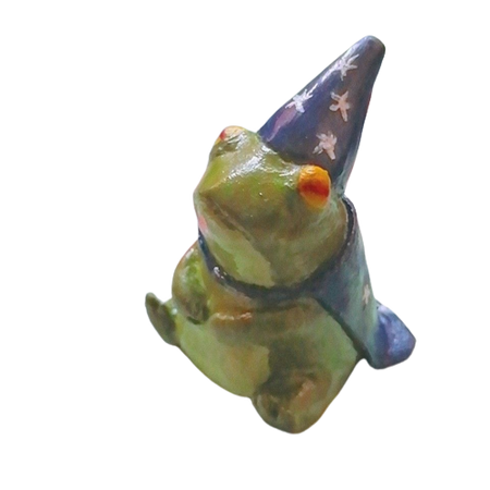 porcelain frog wizard