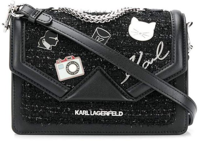 K/Klassik Pins shoulder bag