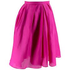 fuchsia pleated skirt - Google Search