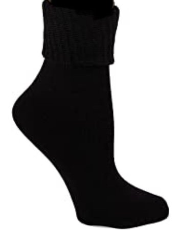 Black slouch Socks