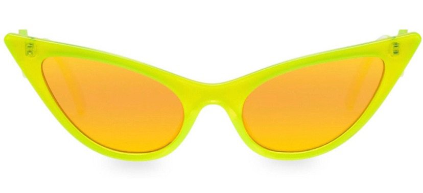 neon yellow sunglasses