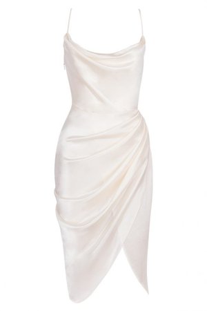 IVORY SATIN BALCONY CORSET DRESS – CB Dresses – Online Shop