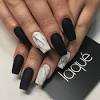 black and marble nails - Google Search