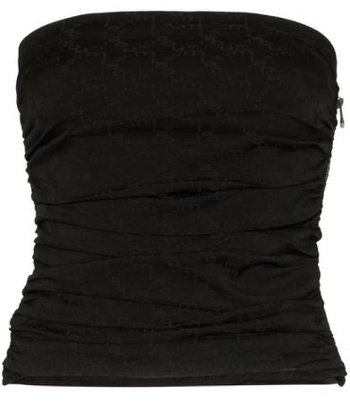 MIAOU ruched tupe top