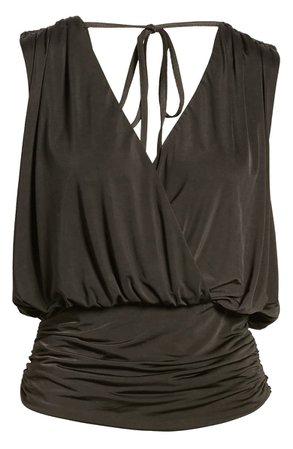 Chelsea28 Ruched Sleeveless Top
