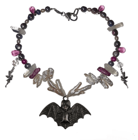 Bat necklace