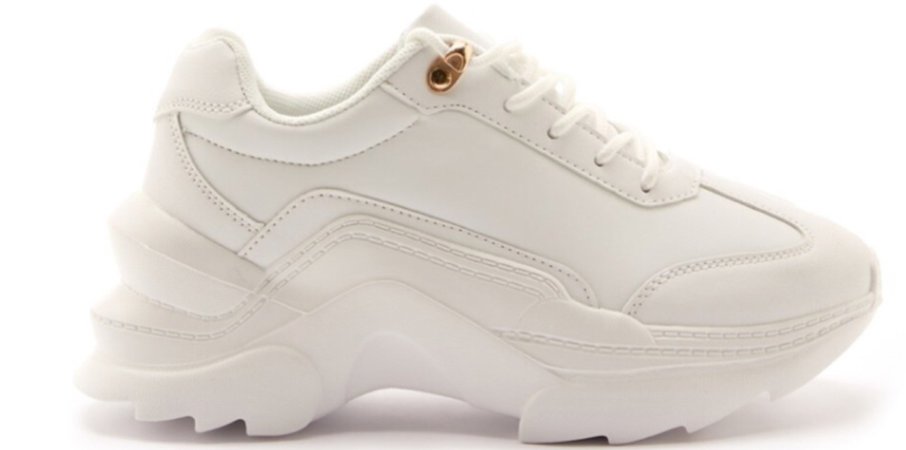 554 sneaker white/rose gold