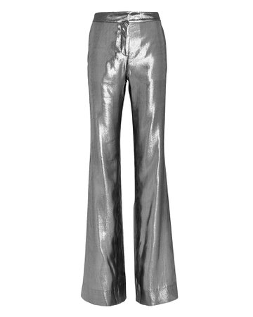 Silver Lamé Trousers