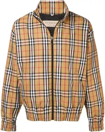 Burberry Plaid Jacket
