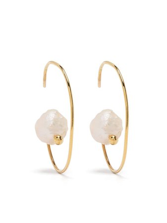 Marni gem-embellished Hoop Earrings - Farfetch