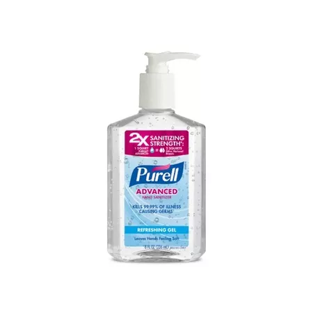 PURELL Advanced Hand Sanitizer Refreshing Gel Pump Bottle - 8 Fl Oz : Target