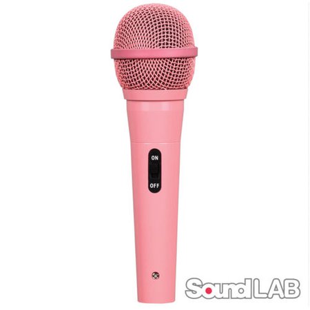 Soundlab Dynamic Vocal DJ Music Karaoke Pink Microphone & 3m XLR to 6.35mm Lead 5021196766254 | eBay
