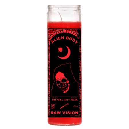 RAW VISION RED CANDLE – Alien Body