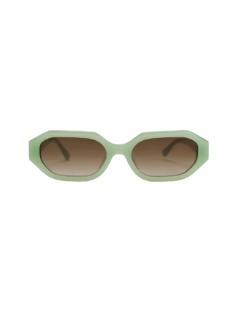 CHARLES & KEITH - Gabine Recycled Acetate Oval Sunglasses