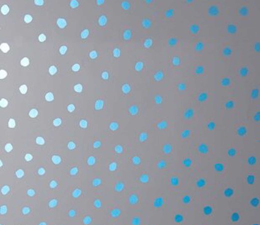 Wallpaper- grey/blue dots