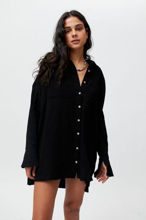 UO Faith Shirt Dress | Urban Outfitters