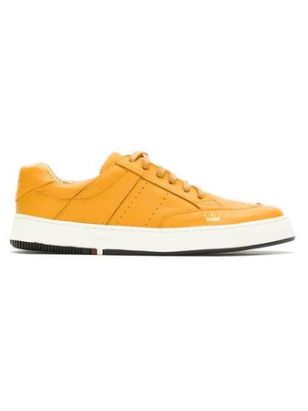 Osklen leather panelled sneakers