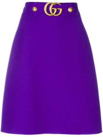 gucci skirt purple