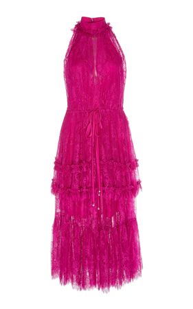 Magdalina Tiered Lace Dress by Alexis | Moda Operandi