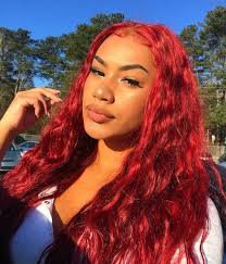 red baddie wigs - Google Search