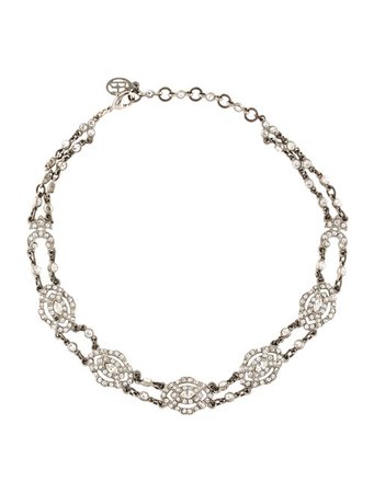 Ben-Amun Crystal Choker Necklace - Necklaces - W8Z20466 | The RealReal