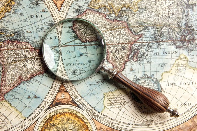 map magnifying glass