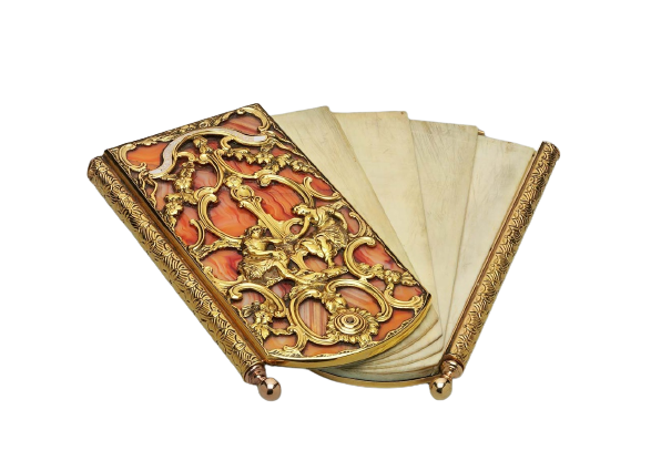 Carnet de bal (dance card). Probably English (circa 1765 )