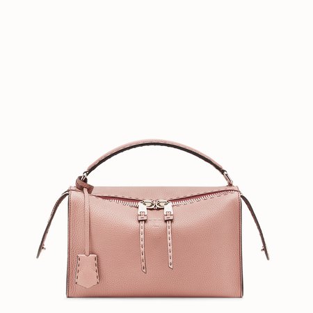 Pink leather Boston bag - LEI BAG SELLERIA | Fendi