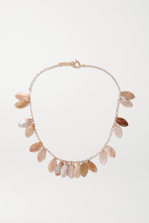 Gold Ali gold-tone shell necklace | Isabel Marant | NET-A-PORTER